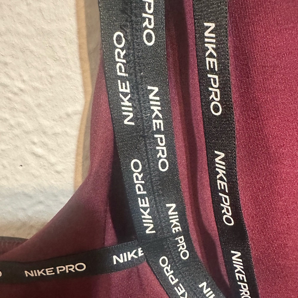 Nike Women's Maroon Tank Top - Picture 4 of 10